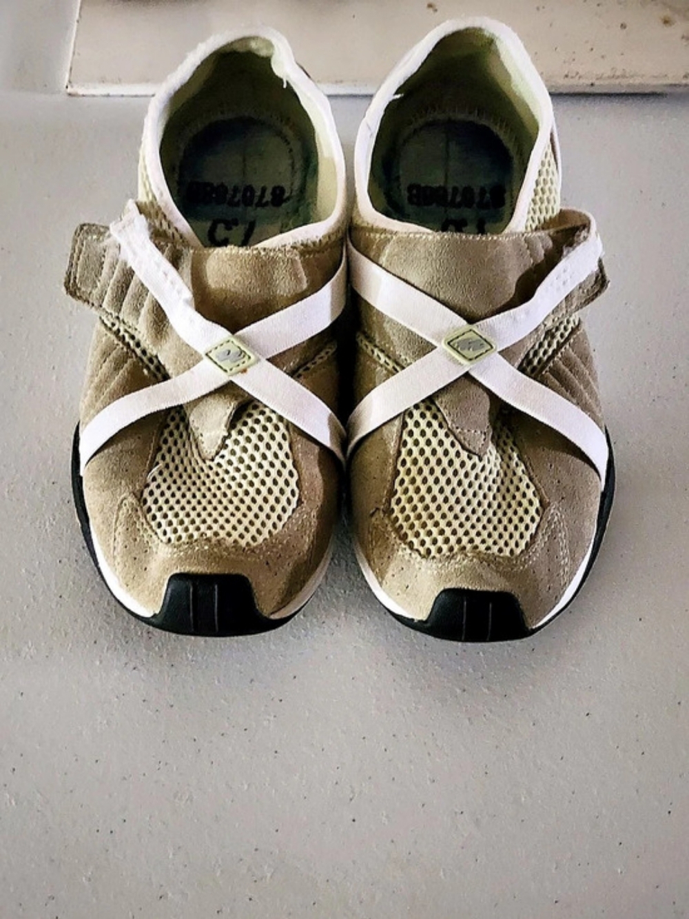 Ryka PAthletic Shoes US 7.5 Green & White